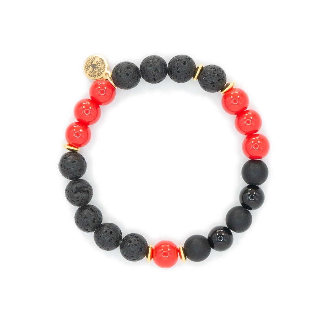 Bracelet Chamarel Rouge